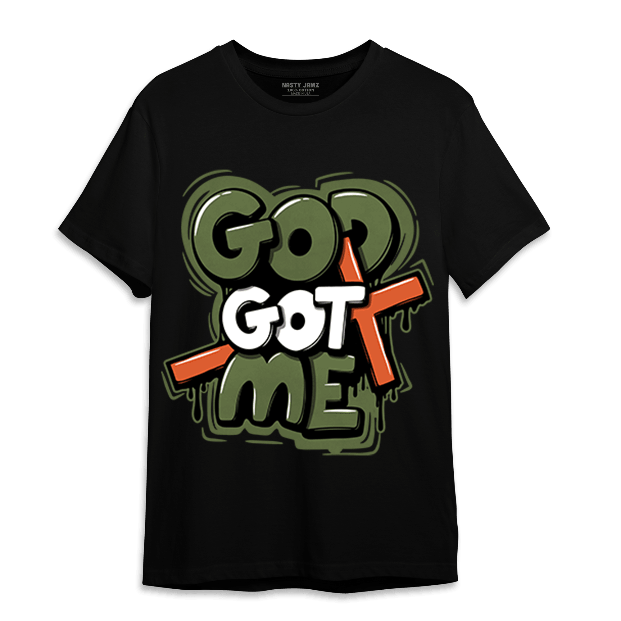High OG Celadon 1s T Shirt Match God Got Me - NastyJamz