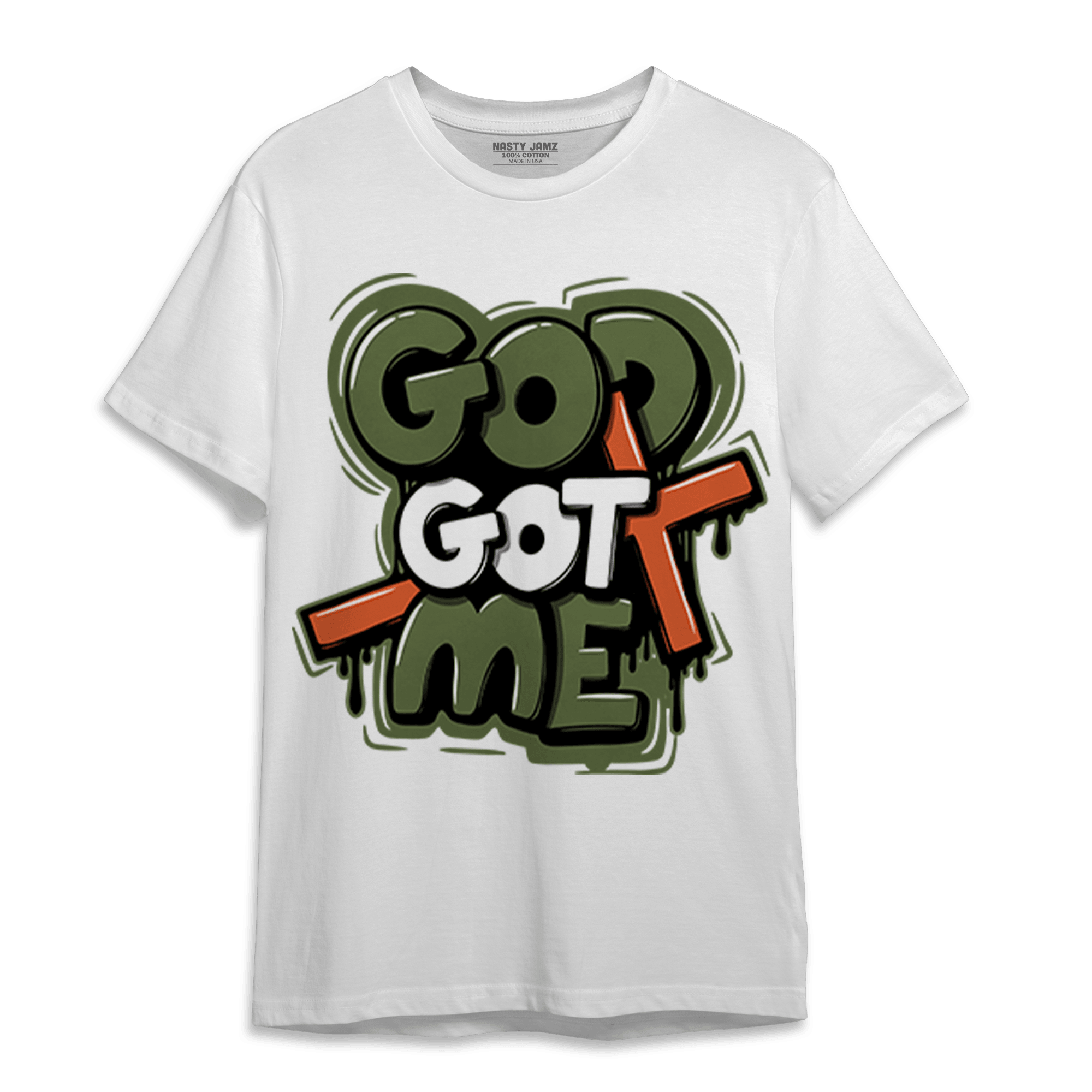 High OG Celadon 1s T Shirt Match God Got Me - NastyJamz