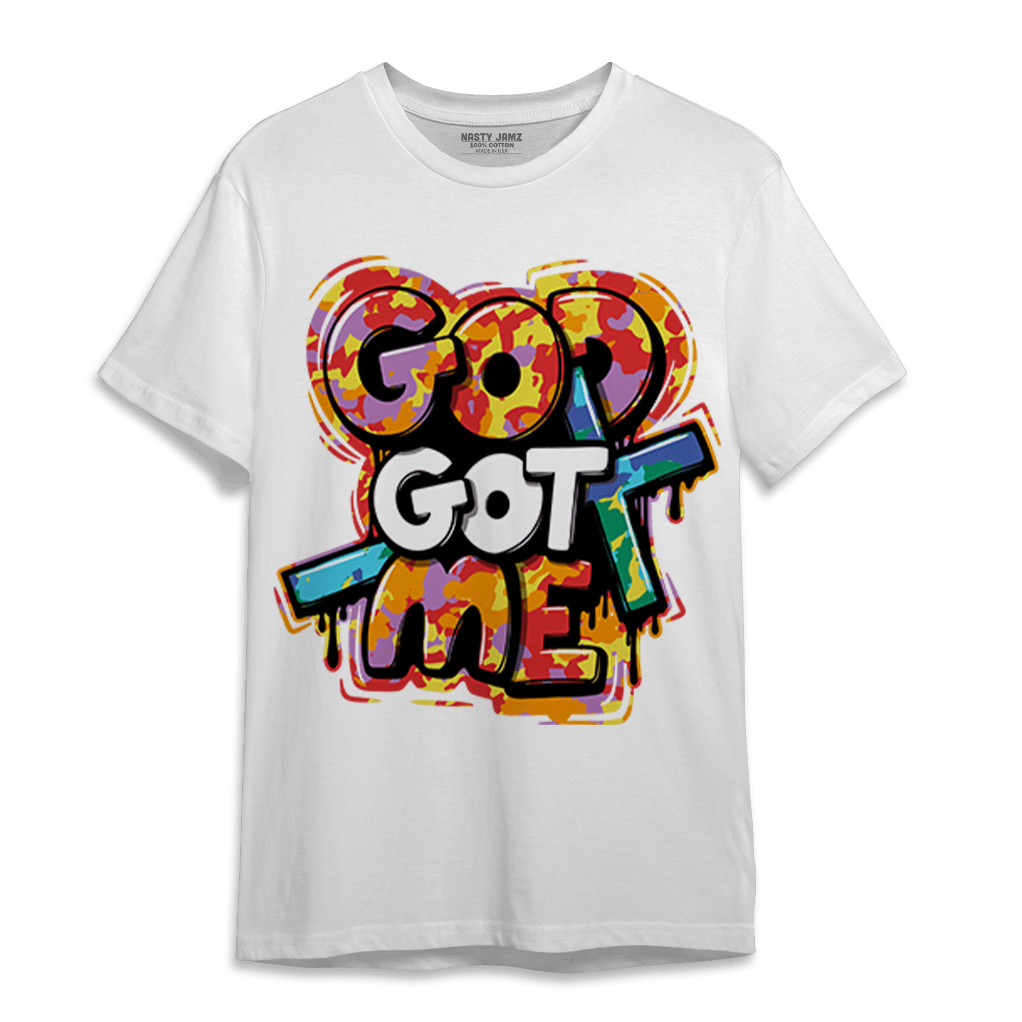 Mid GS Six Championships 1s T Shirt Match God Got Me - NastyJamz