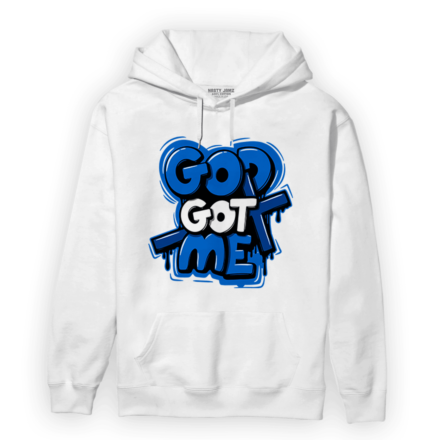 Royal Reimagined 1s Hoodie Match God Got Me - NastyJamz