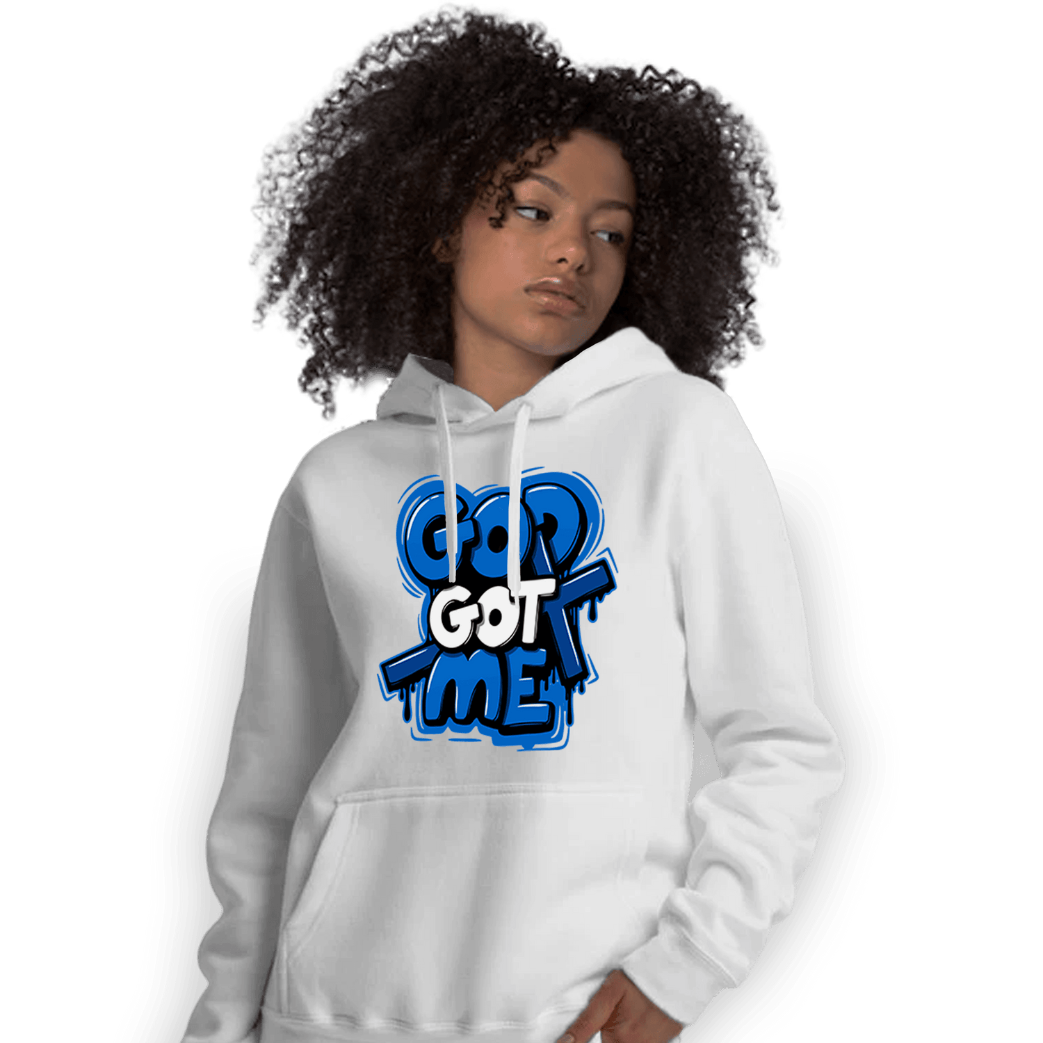 Royal Reimagined 1s Hoodie Match God Got Me - NastyJamz