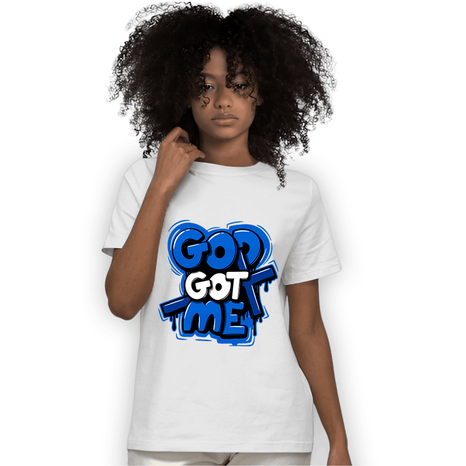 Royal Reimagined 1s T Shirt Match God Got Me - NastyJamz