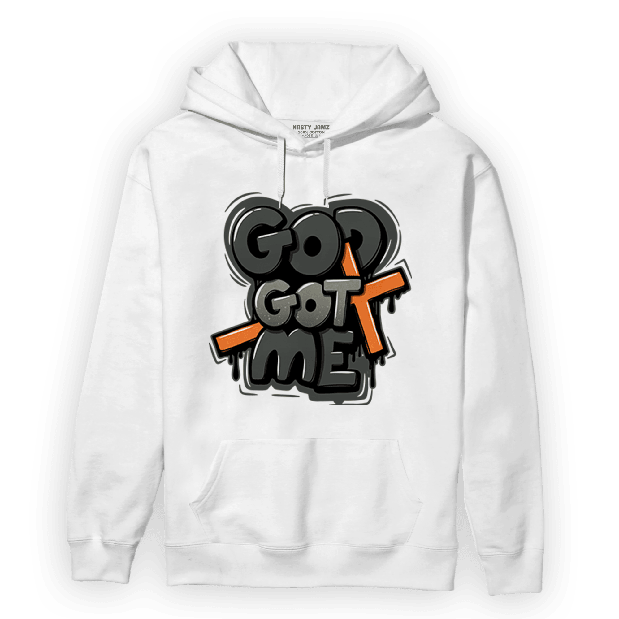 Fear Pack 3s Hoodie Match God Got Me - NastyJamz