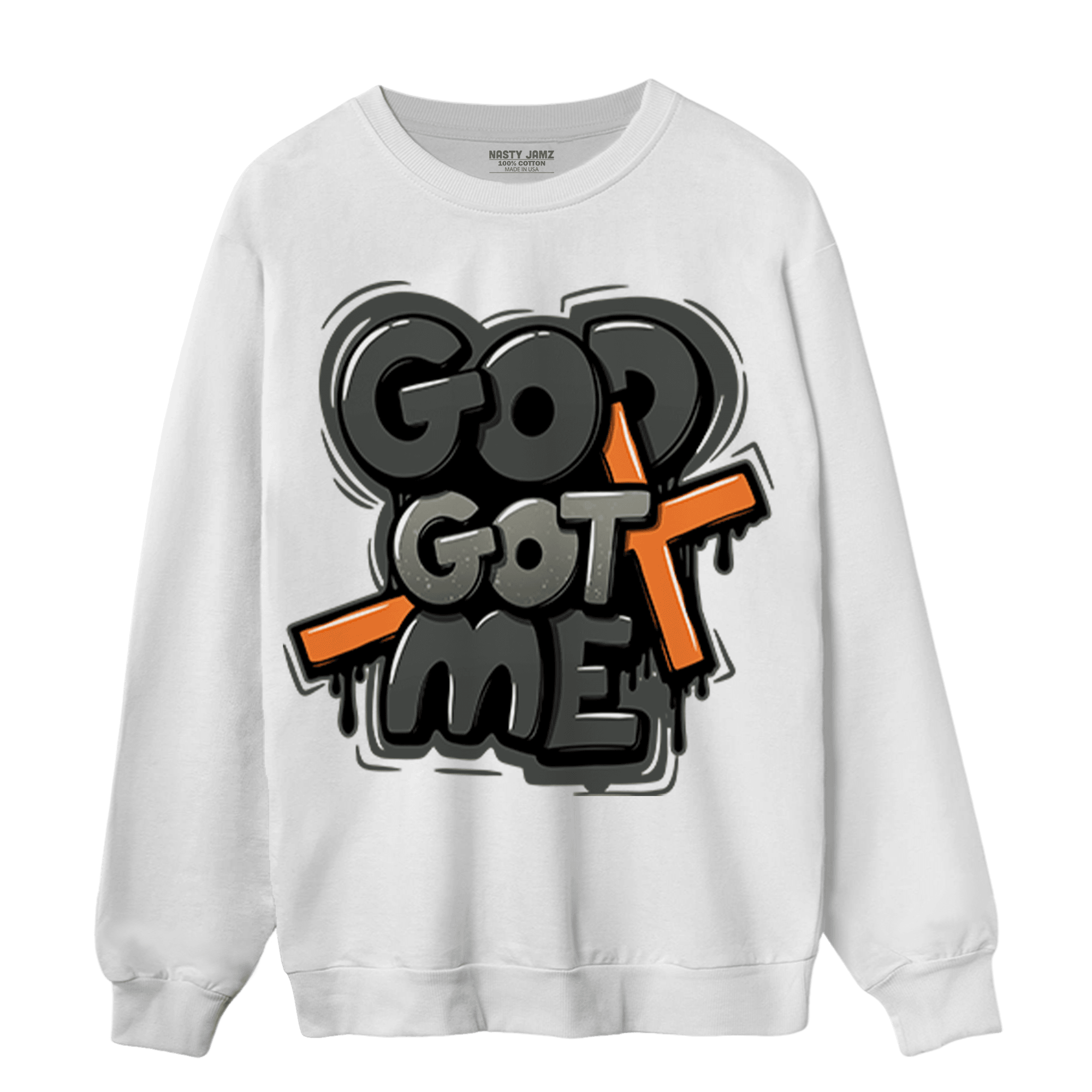 Fear Pack 3s Sweatshirt Match God Got Me - NastyJamz