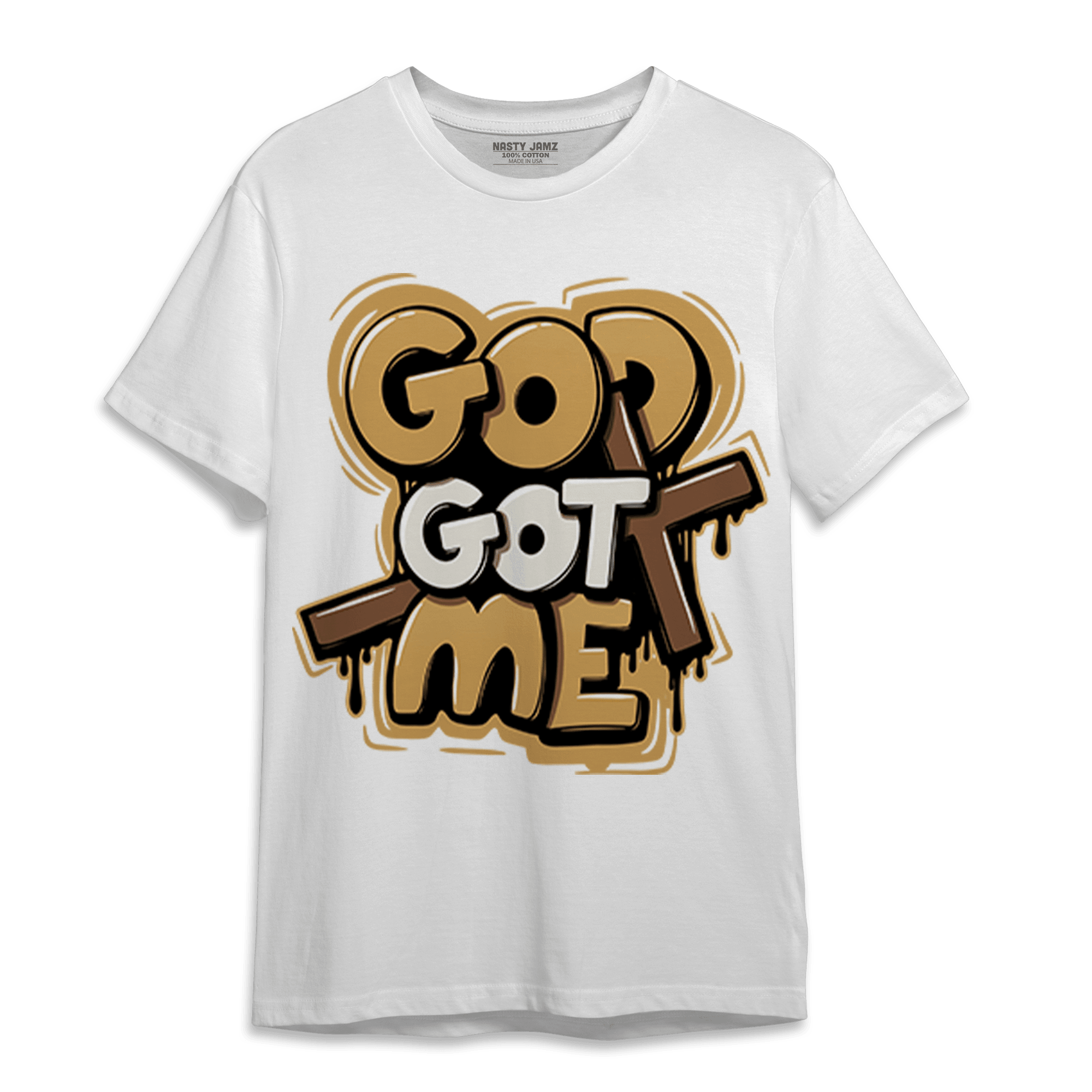 Cacao Wow 4s T Shirt Match God Got Me - NastyJamz