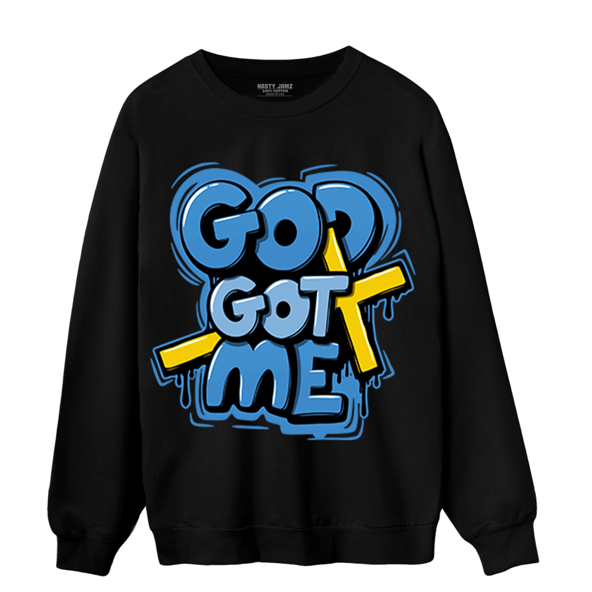 SB Dunk Bubbles Sweatshirt Match God Got Me - NastyJamz