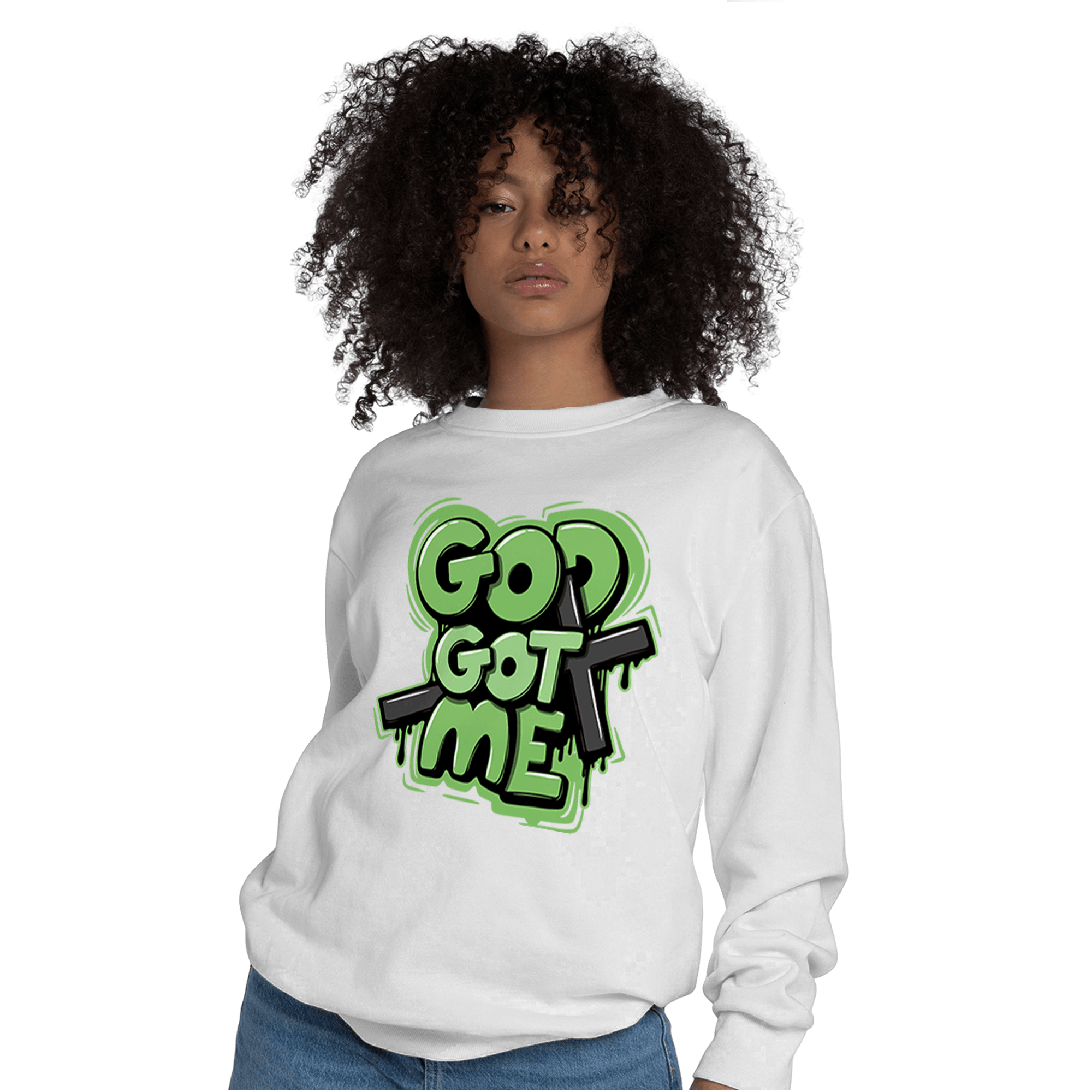 SB Dunk Buttercup Sweatshirt Match God Got Me - NastyJamz