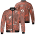 High OG Dusted Clay 1s Jacket Match Graffiti King 3D All-Over Print Doodle Style - NastyJamz