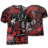 Bred Reimagined 4s T Shirt Match Graffiti King 3D All-Over Print Doodle Style - NastyJamz