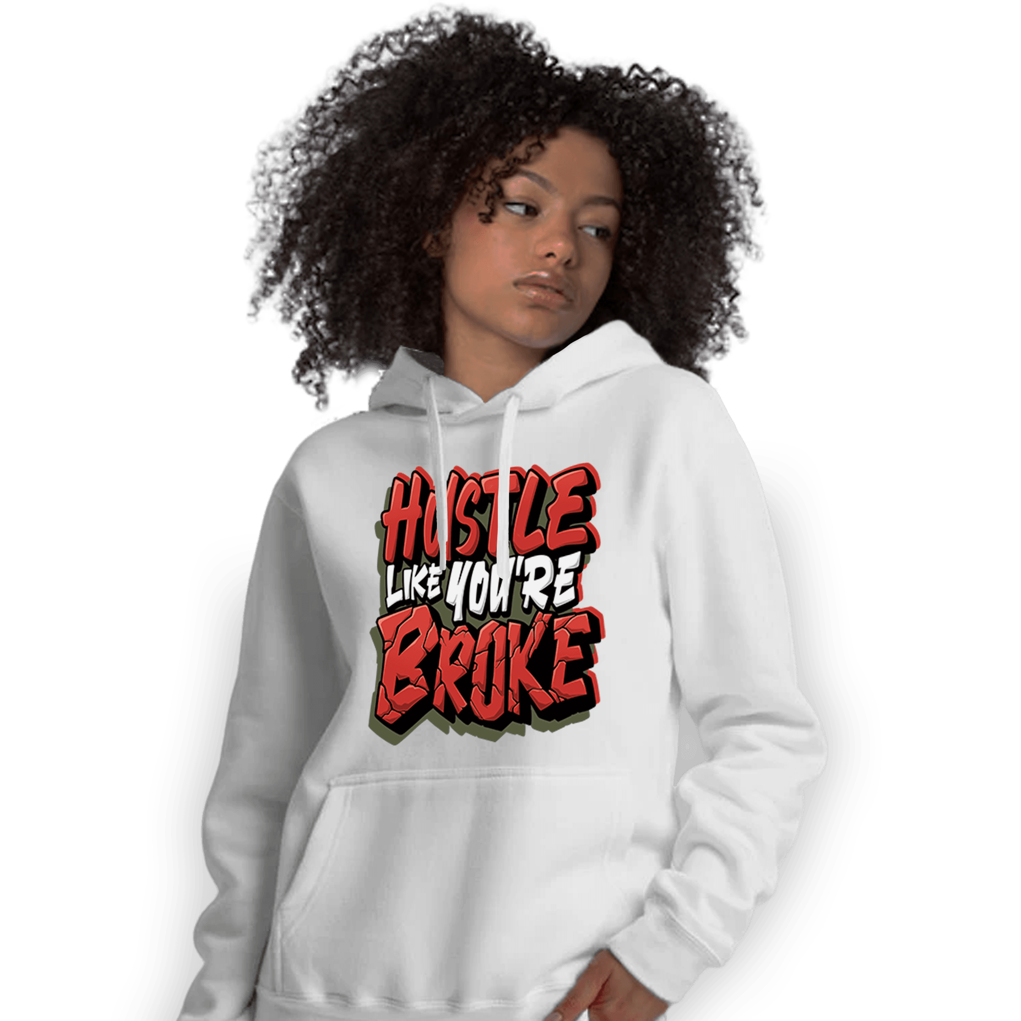 Dunk Low Mystic Red Hoodie Match Hustle Like Broke - NastyJamz