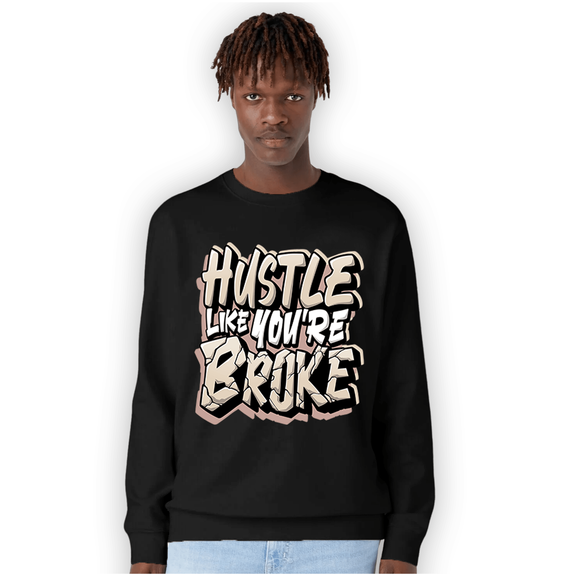 Dunk Low Twist Sanddrift Sweatshirt Match Hustle Like Broke - NastyJamz