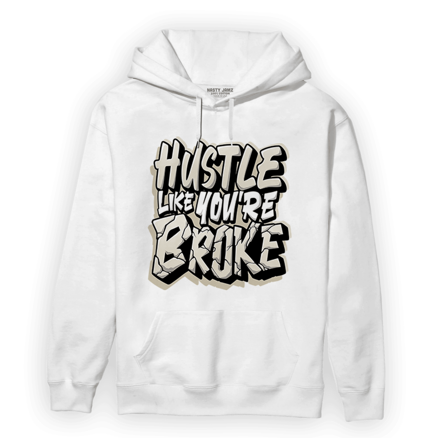 Gratitude 11s Hoodie Match Hustle Like Broke - NastyJamz