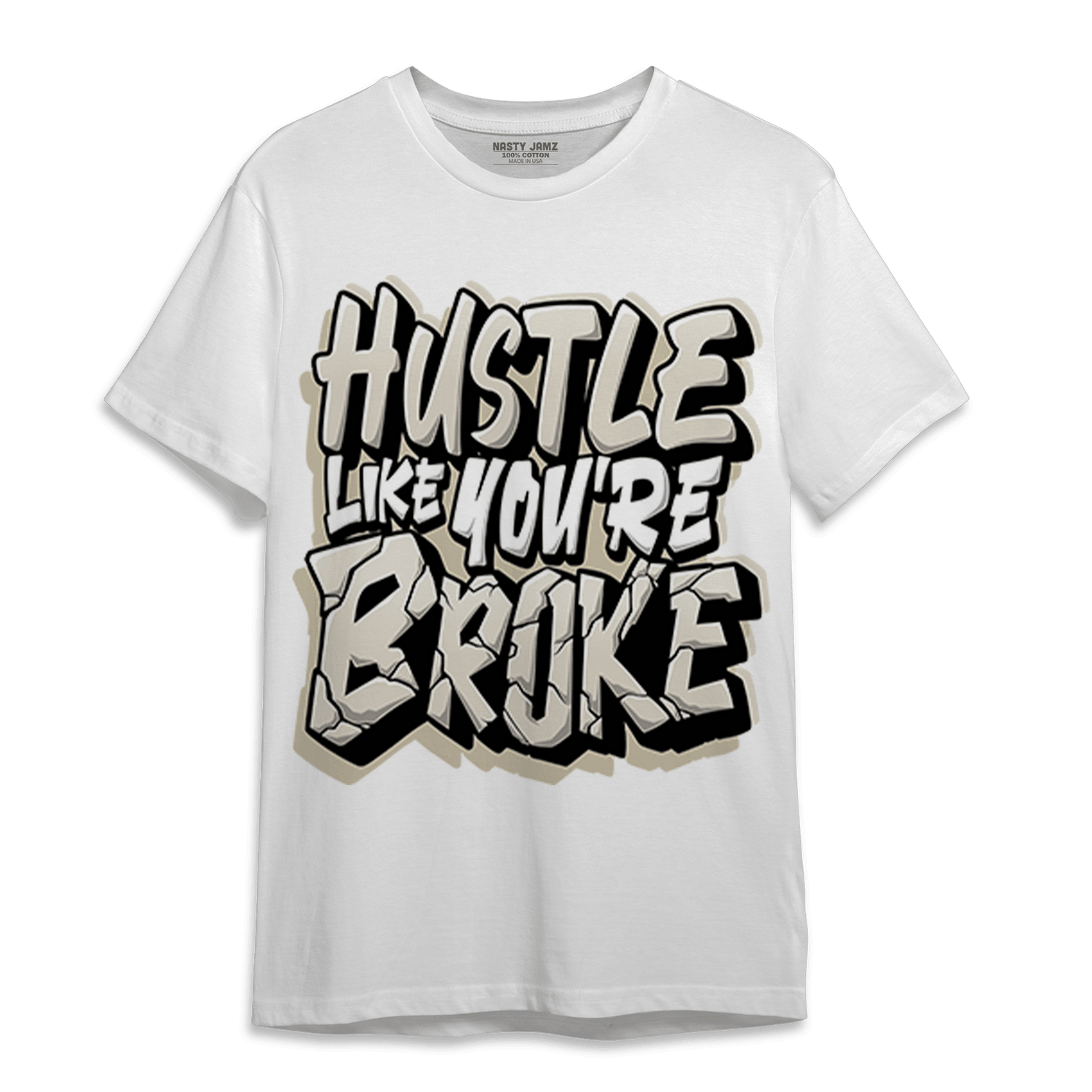 Gratitude 11s T Shirt Match Hustle Like Broke - NastyJamz