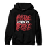 Cherry 12s Hoodie Match Hustle Like Broke - NastyJamz