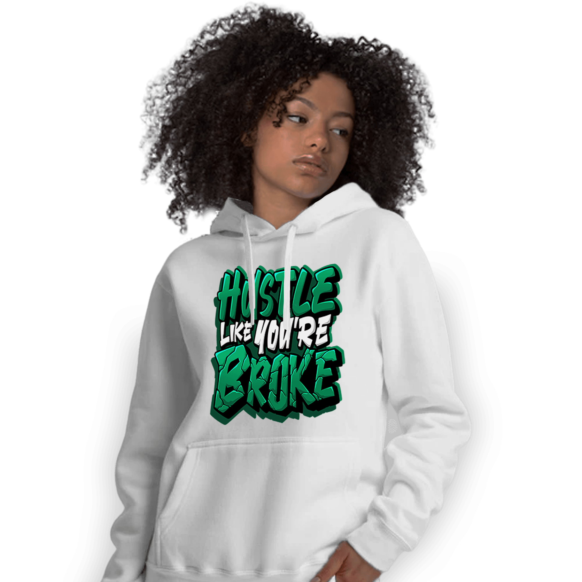 Celtic Lucky Green 1s Hoodie Match Hustle Like Broke - NastyJamz