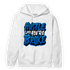 Royal Reimagined 1s Hoodie Match Hustle Like Broke - NastyJamz