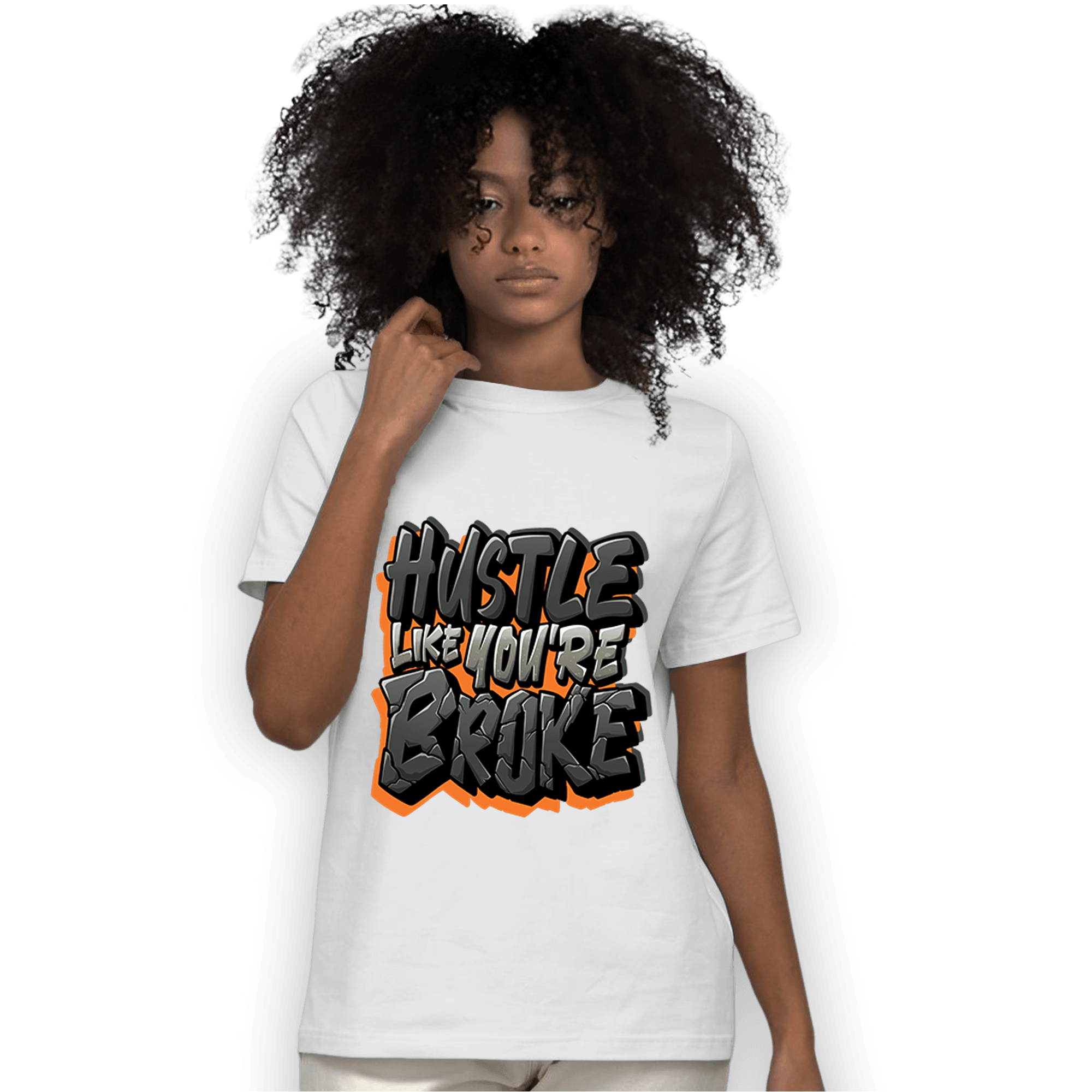 Fear Pack 3s T Shirt Match Hustle Like Broke - NastyJamz