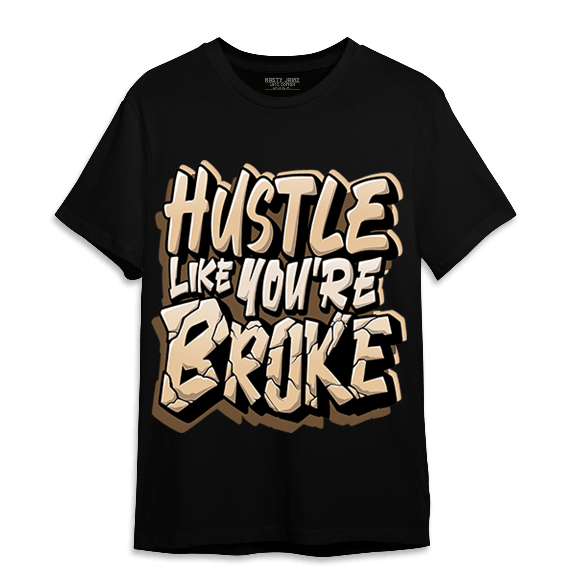 Palomino 3s T Shirt Match Hustle Like Broke - NastyJamz