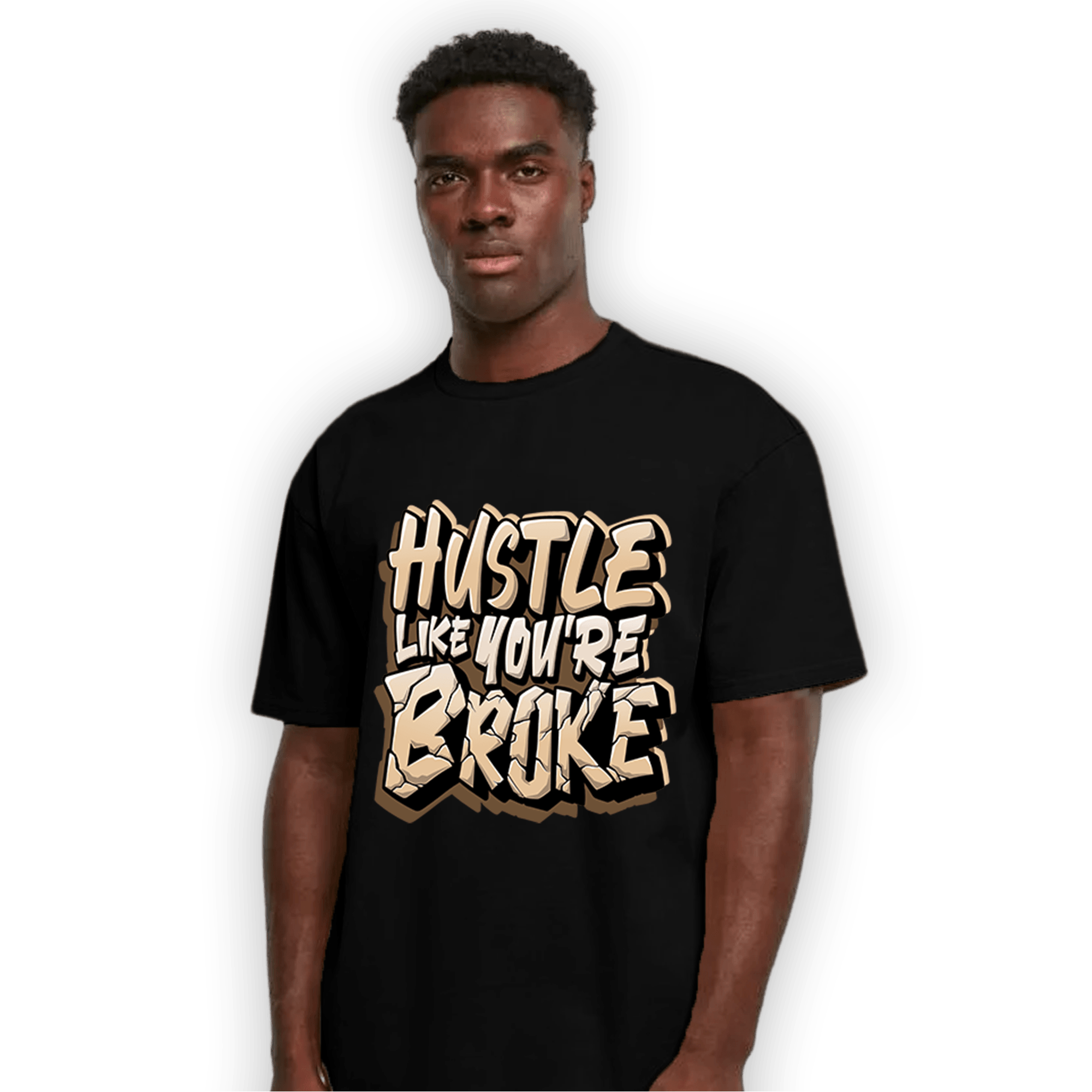 Palomino 3s T Shirt Match Hustle Like Broke - NastyJamz