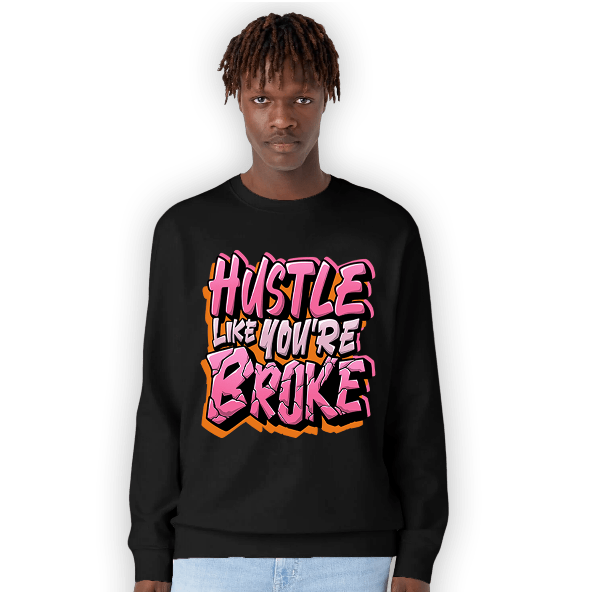 SB Dunk Blossom Sweatshirt Match Hustle Like Broke - NastyJamz