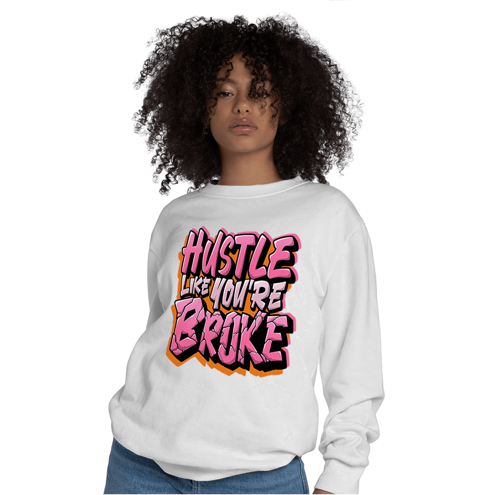 SB Dunk Blossom Sweatshirt Match Hustle Like Broke - NastyJamz