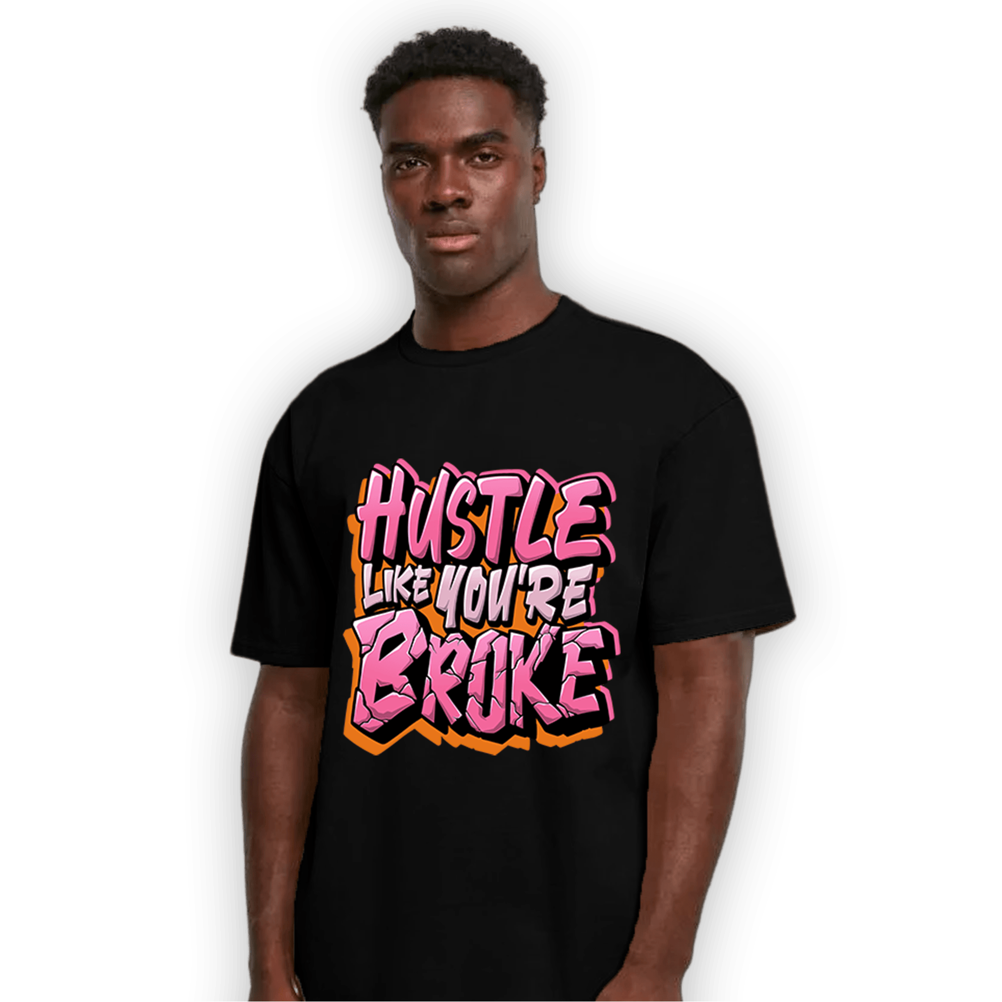 SB Dunk Blossom T Shirt Match Hustle Like Broke - NastyJamz