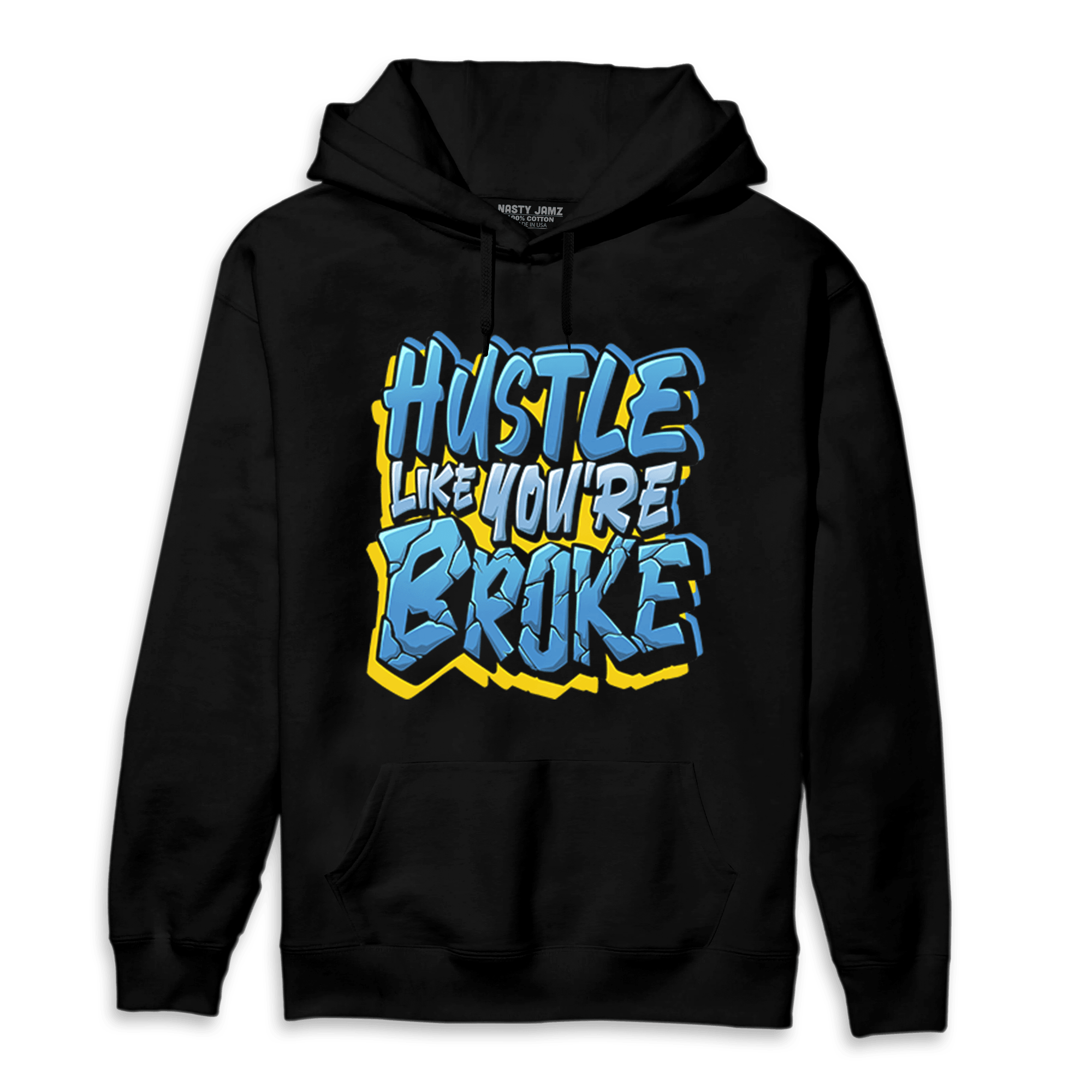 SB Dunk Bubbles Hoodie Match Hustle Like Broke - NastyJamz