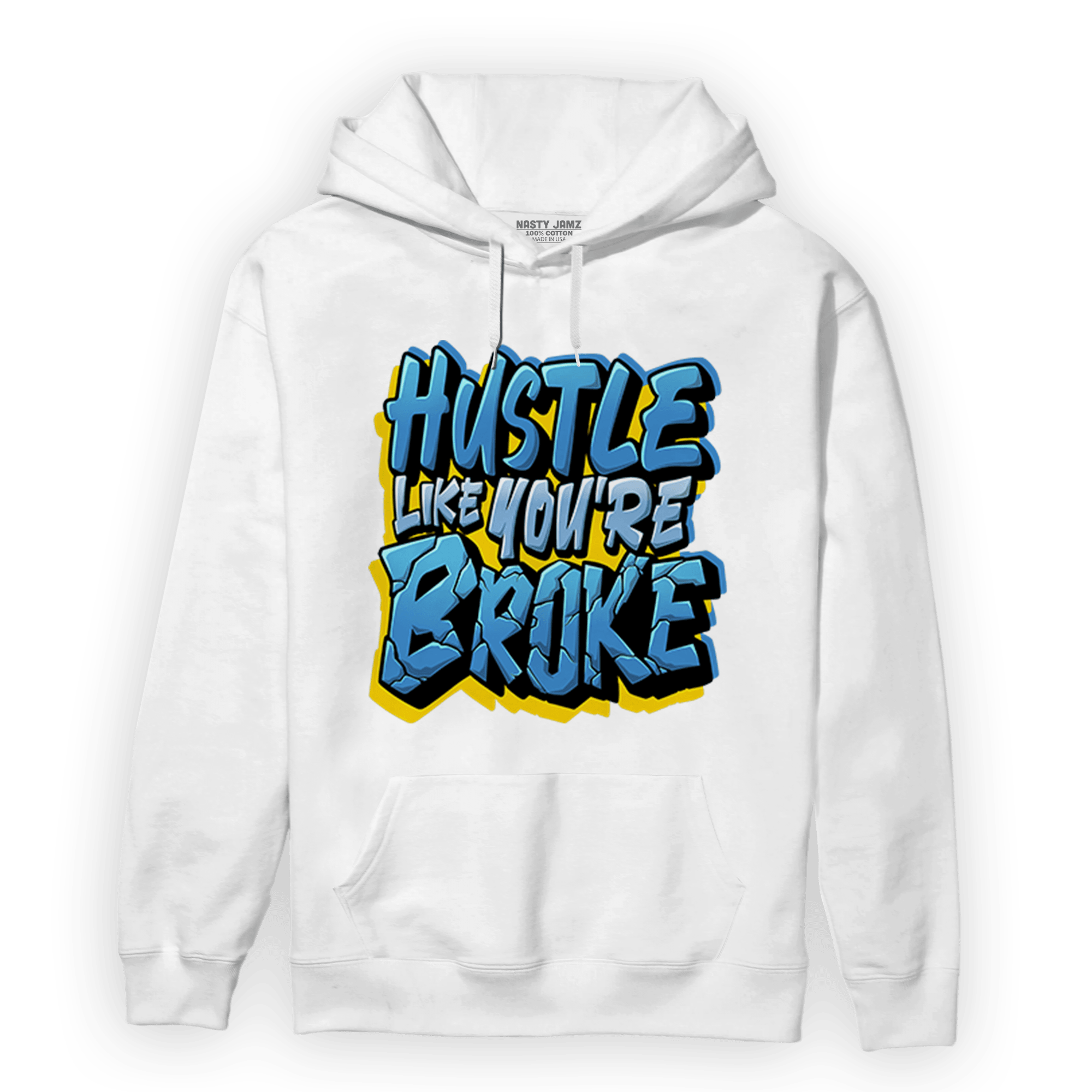 SB Dunk Bubbles Hoodie Match Hustle Like Broke - NastyJamz