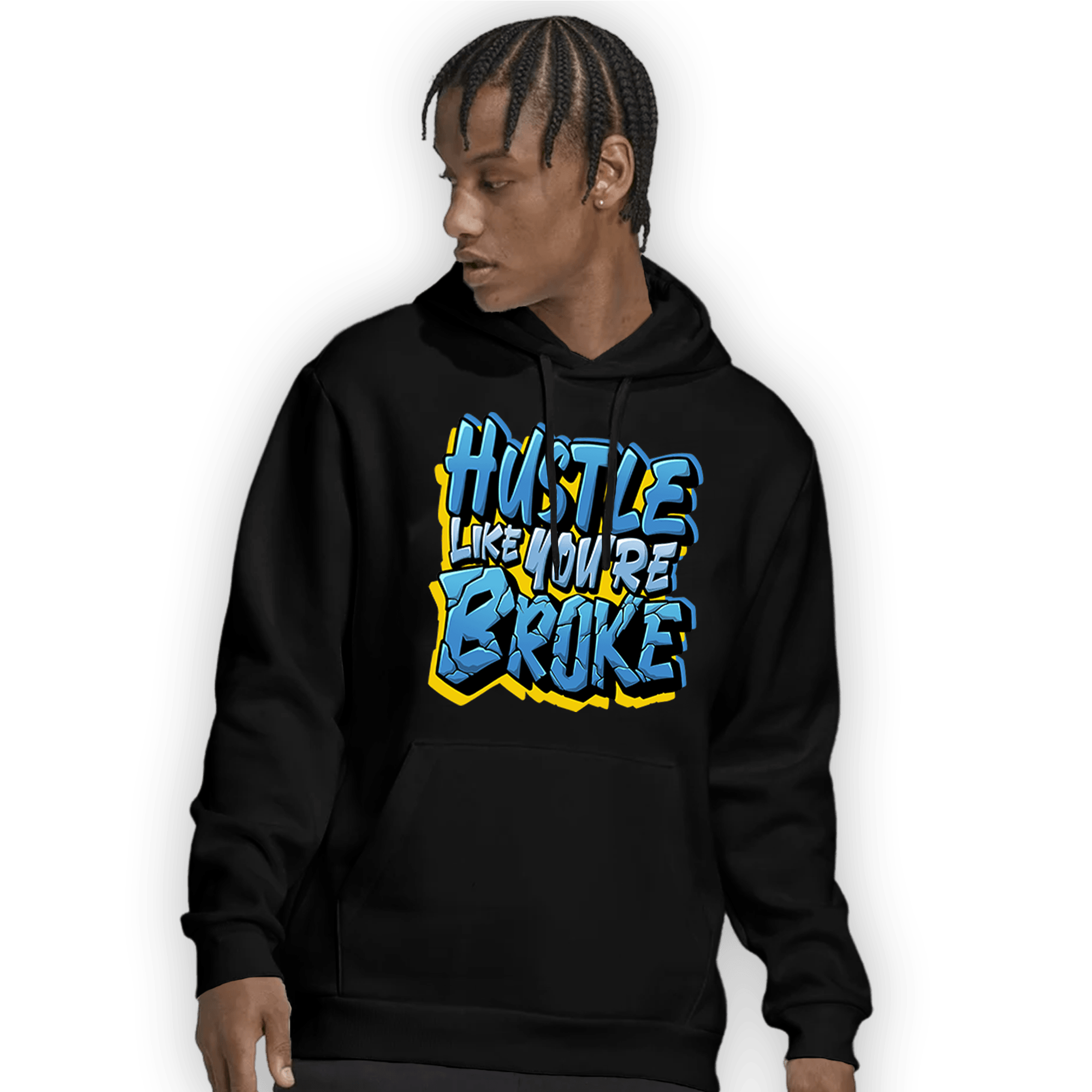 SB Dunk Bubbles Hoodie Match Hustle Like Broke - NastyJamz