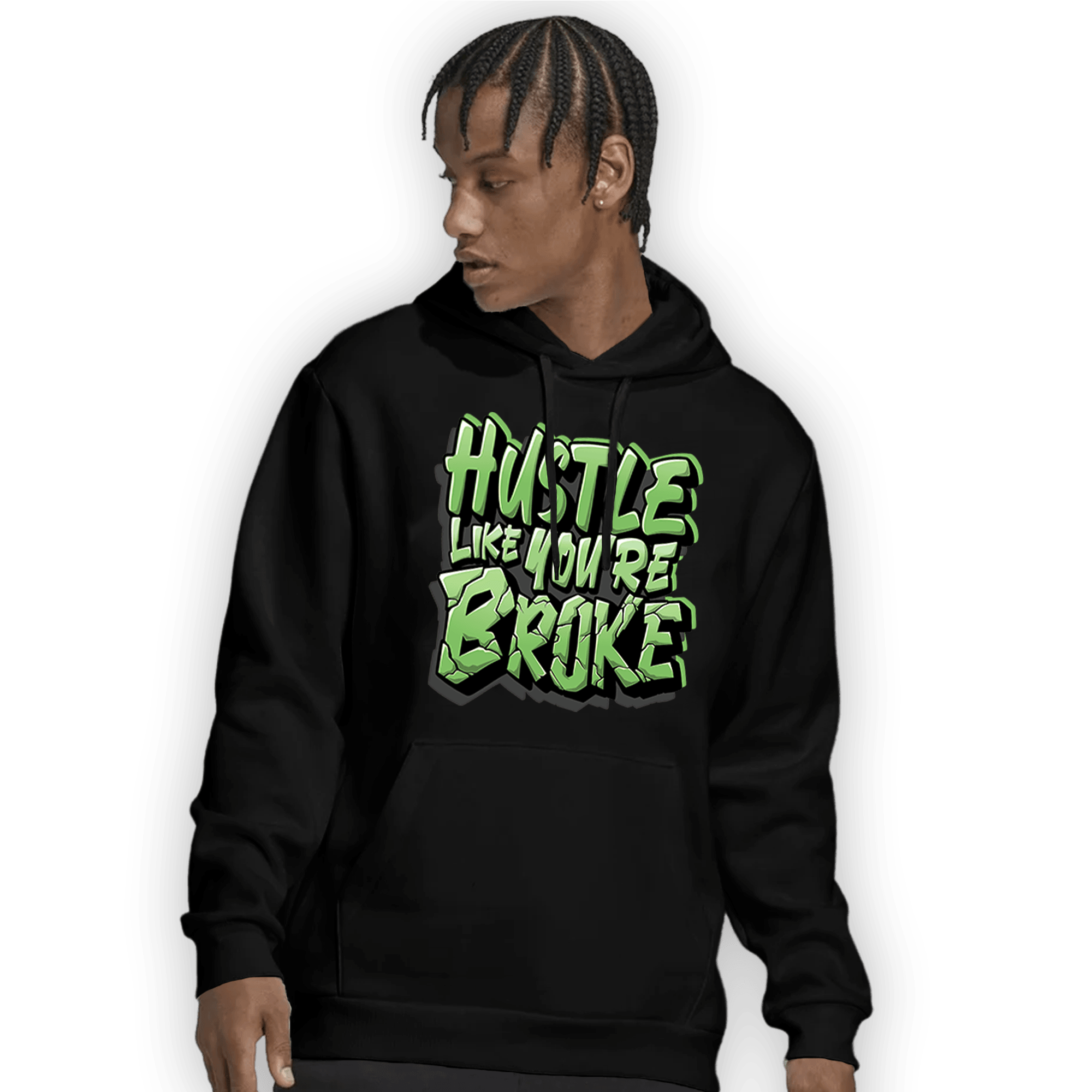 SB Dunk Buttercup Hoodie Match Hustle Like Broke - NastyJamz