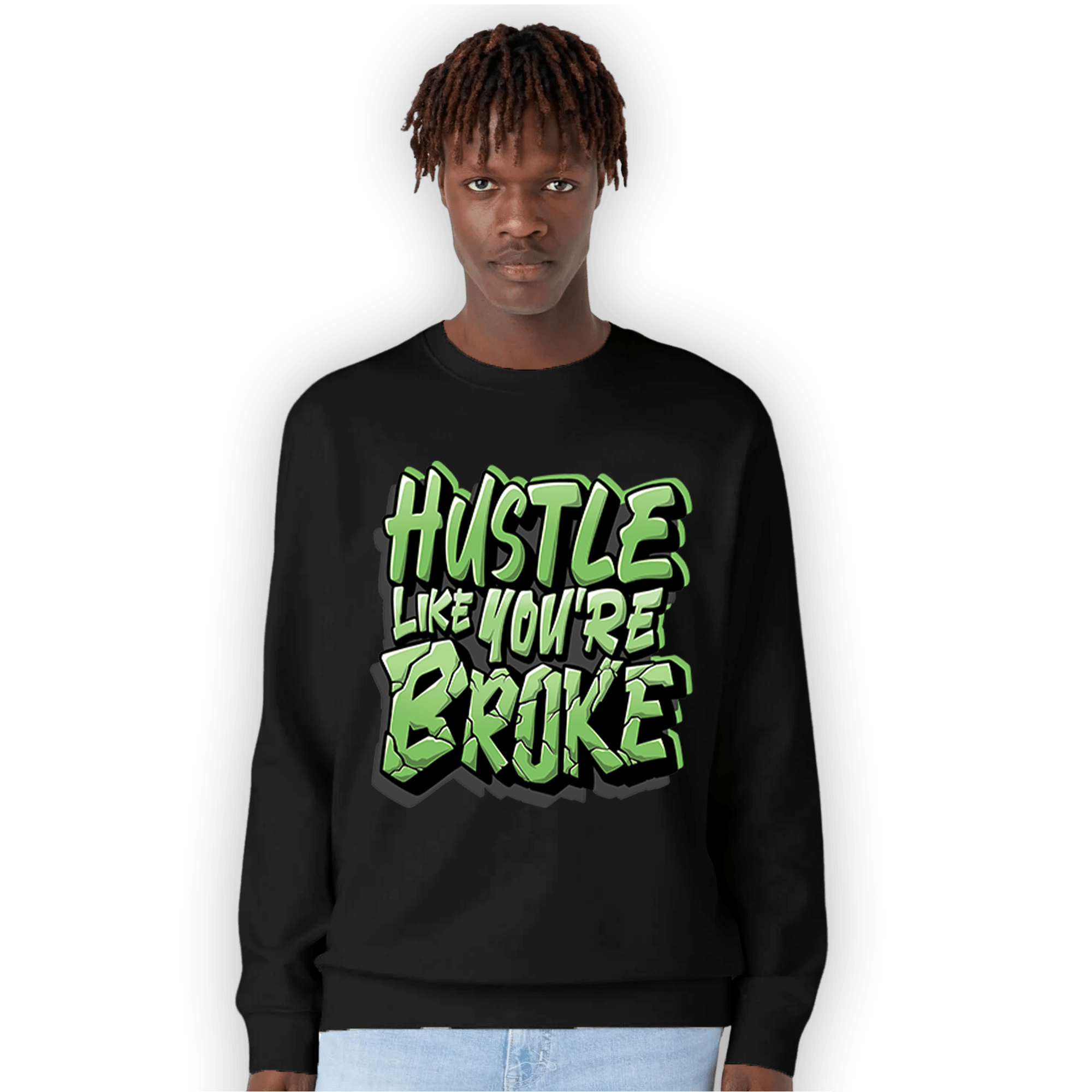 SB Dunk Buttercup Sweatshirt Match Hustle Like Broke - NastyJamz