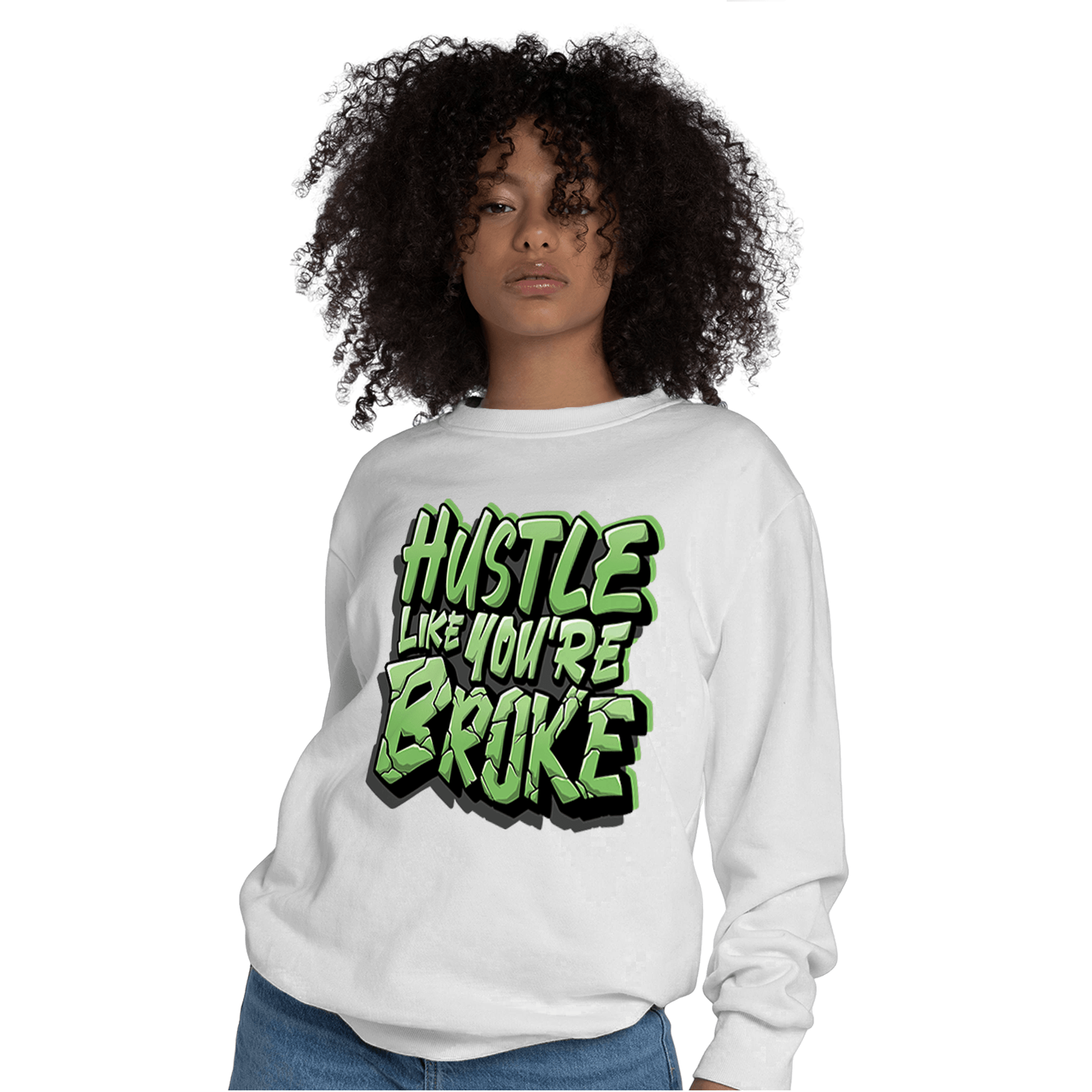 SB Dunk Buttercup Sweatshirt Match Hustle Like Broke - NastyJamz