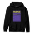 Field Purple 12s Hoodie Match Hustle Nutrition Facts - NastyJamz