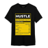 Thunder 4s T Shirt Match Hustle Nutrition Facts - NastyJamz