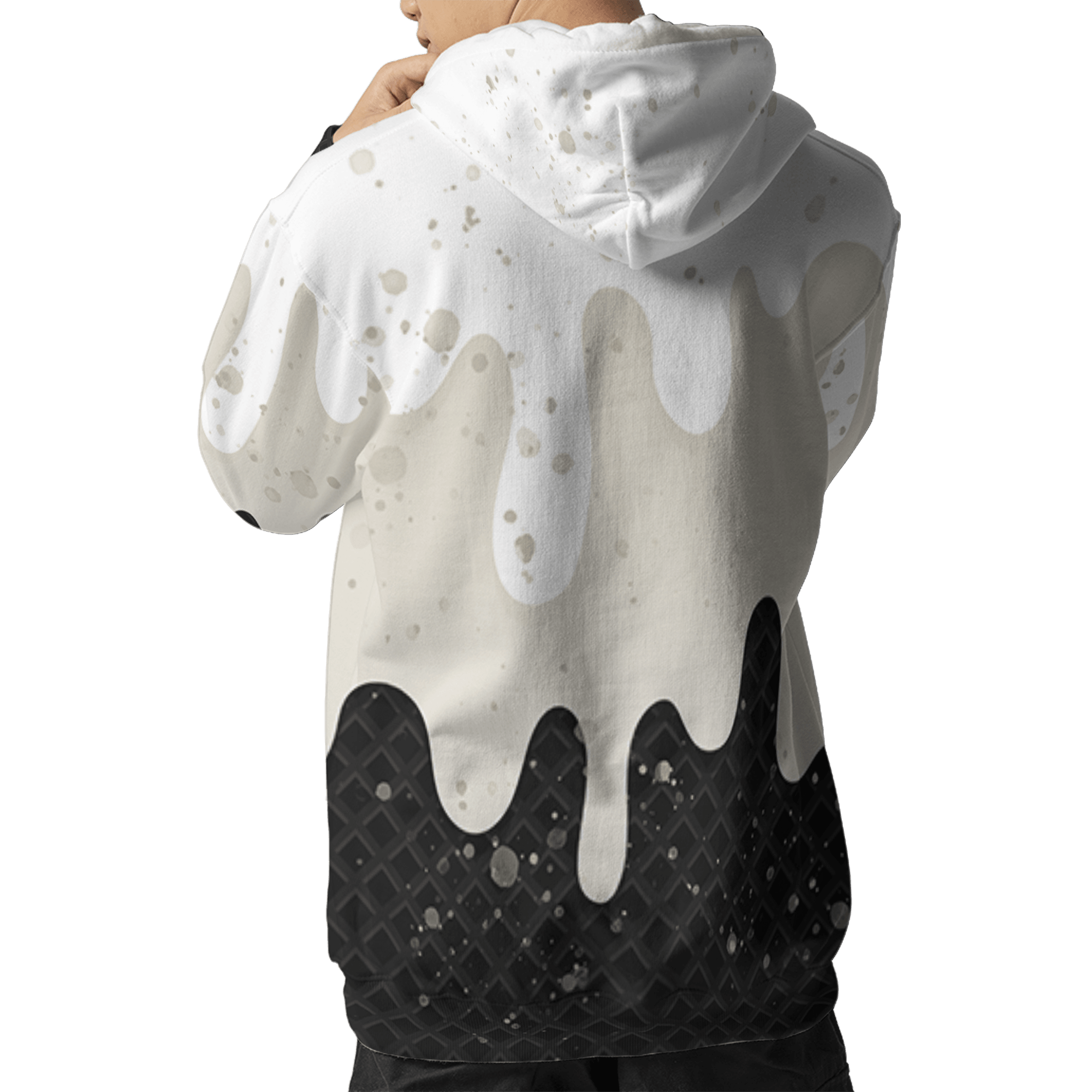 Gratitude 11s Hoodie Match KREAM 3D All-Over Print Waffle Cone - NastyJamz