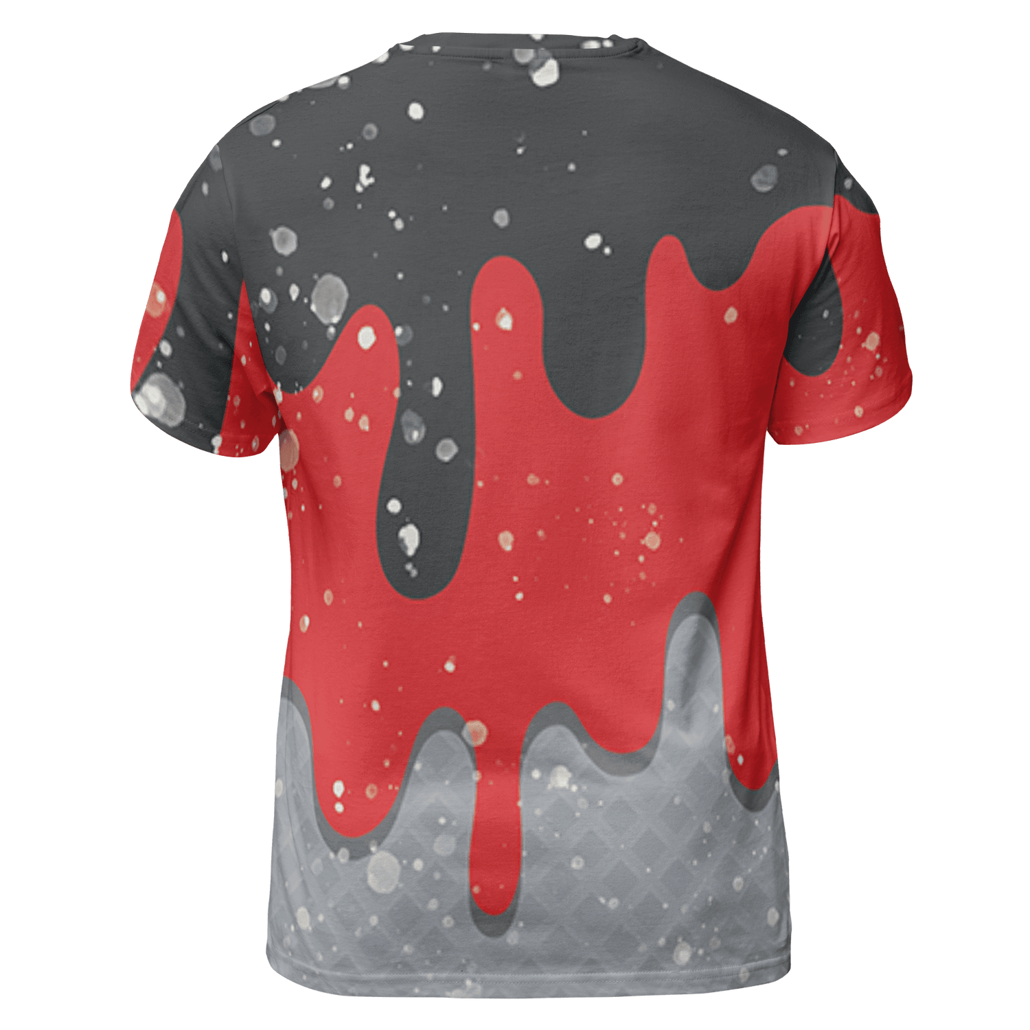 Bred Reimagined 4s T Shirt Match KREAM 3D All-Over Print Waffle Cone - NastyJamz