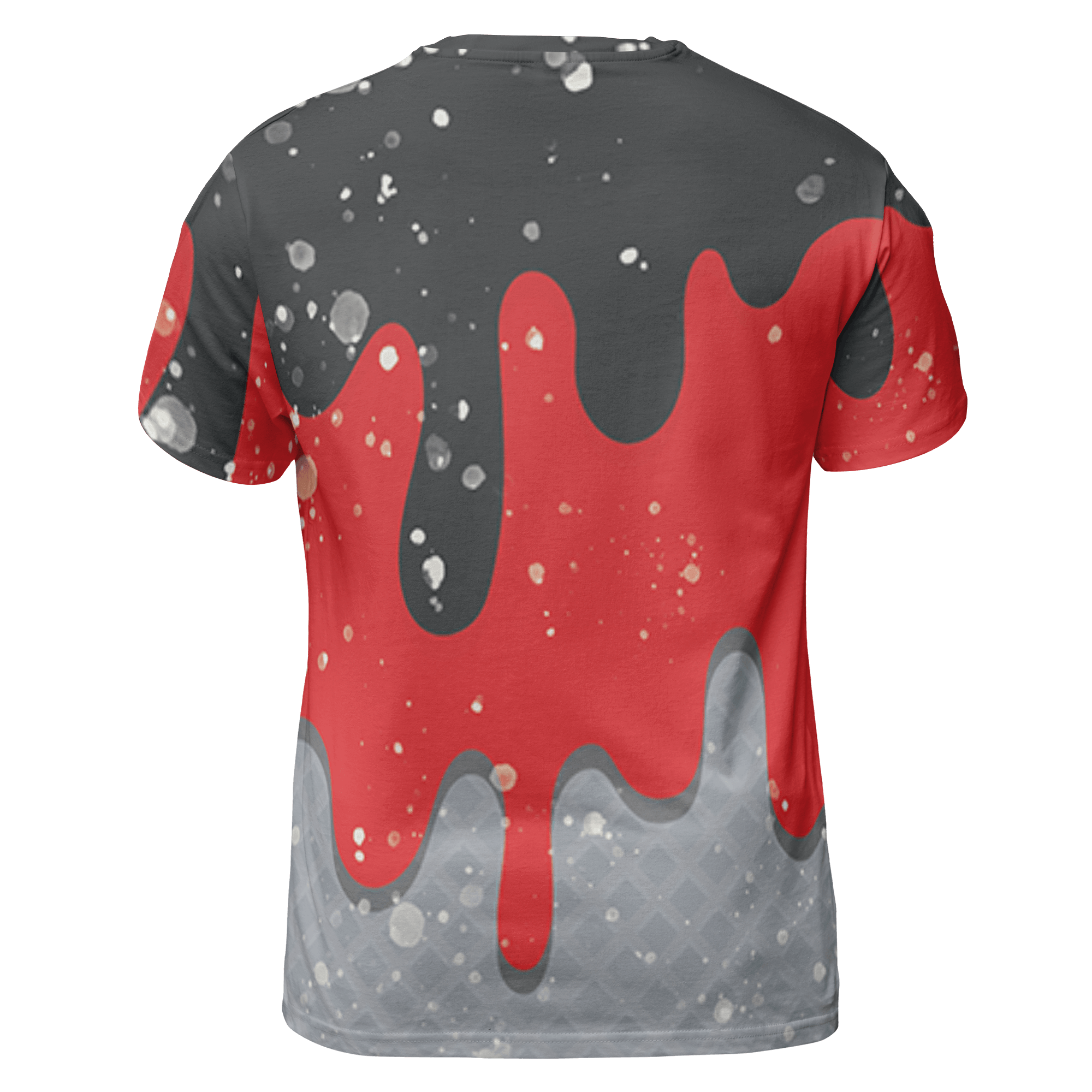 Bred Reimagined 4s T Shirt Match KREAM 3D All-Over Print Waffle Cone - NastyJamz