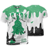 Lucky Green 5s T Shirt Match KREAM 3D All-Over Print Waffle Cone - NastyJamz