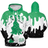 Lucky Green 5s Hoodie Match KREAM 3D All-Over Print Waffle Cone - NastyJamz