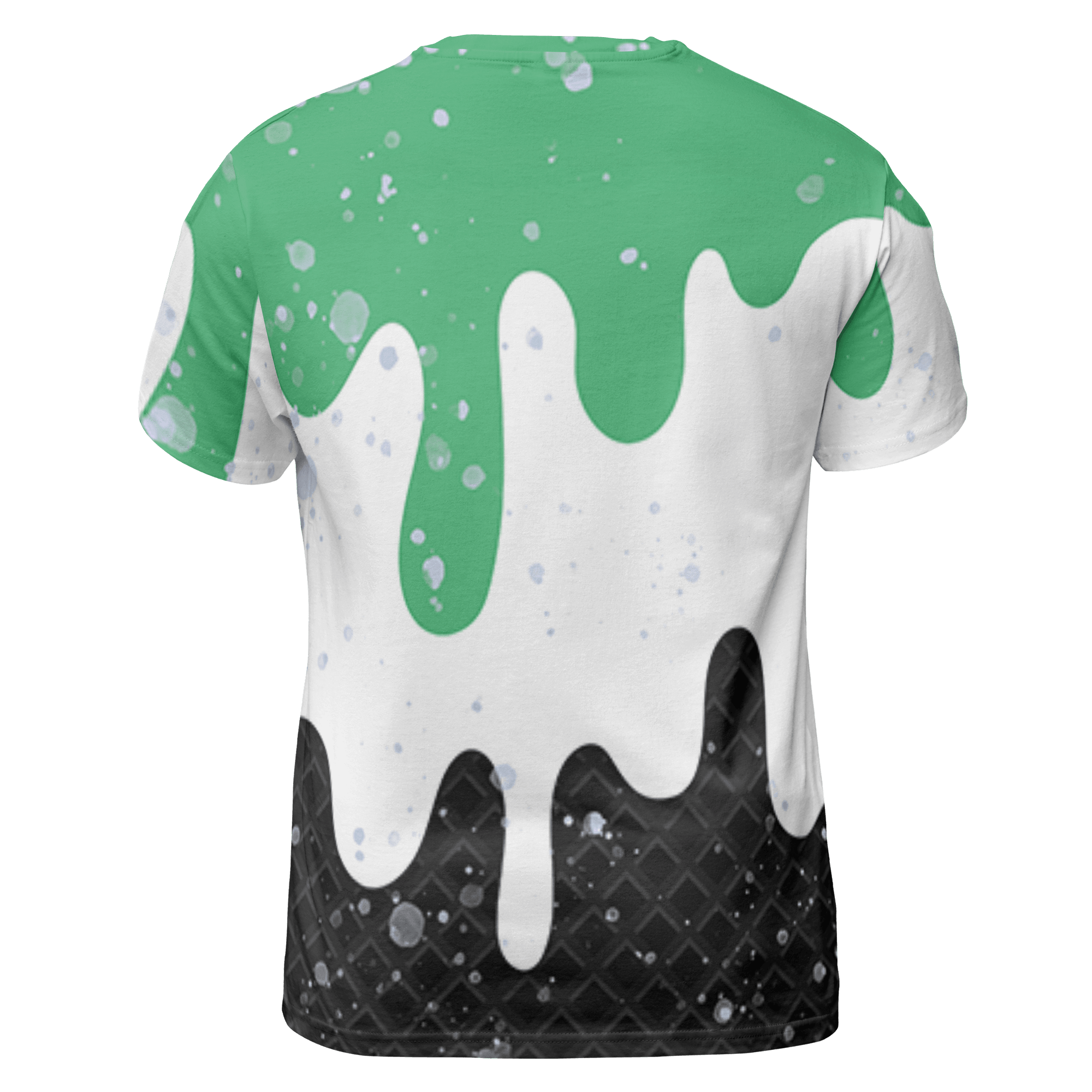 Lucky Green 5s T Shirt Match KREAM 3D All-Over Print Waffle Cone - NastyJamz