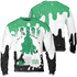 Lucky Green 5s Sweatshirt Match KREAM 3D All-Over Print Waffle Cone - NastyJamz