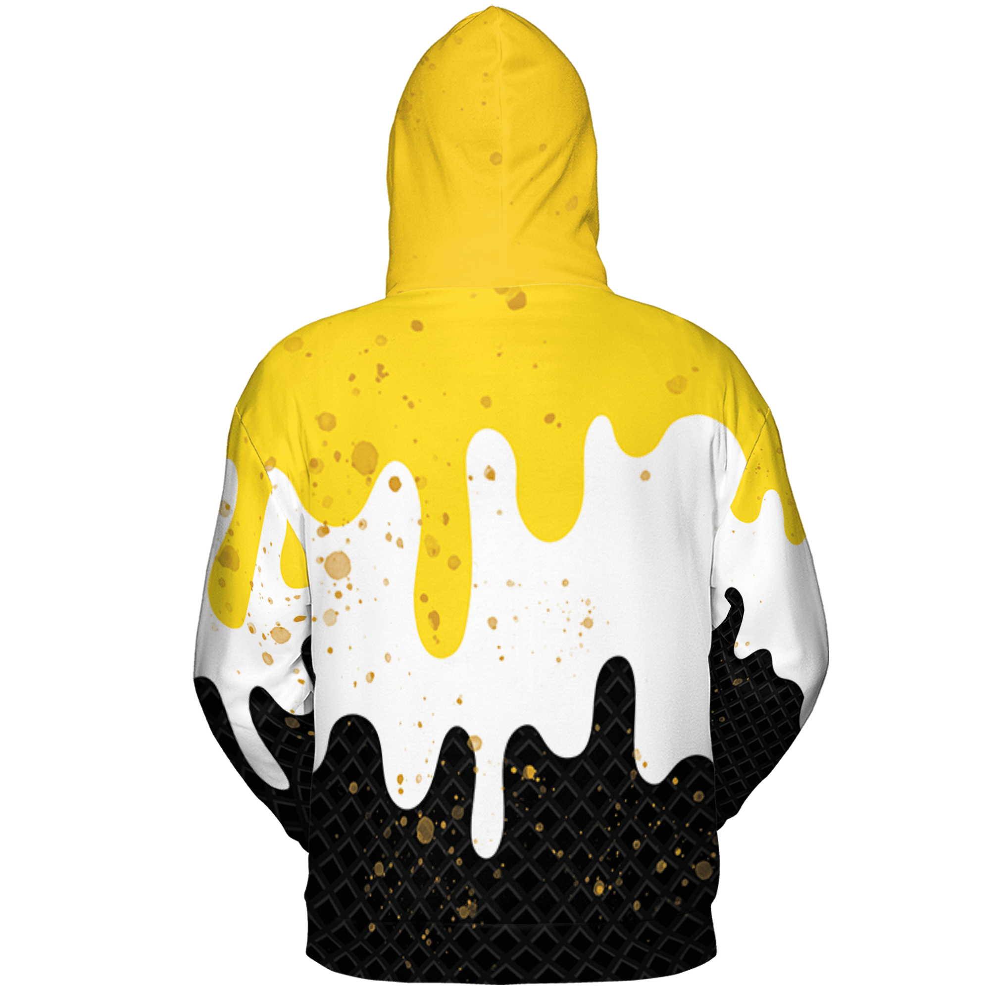 Yellow Ochre 6s Hoodie Match KREAM 3D All-Over Print Waffle Cone - NastyJamz