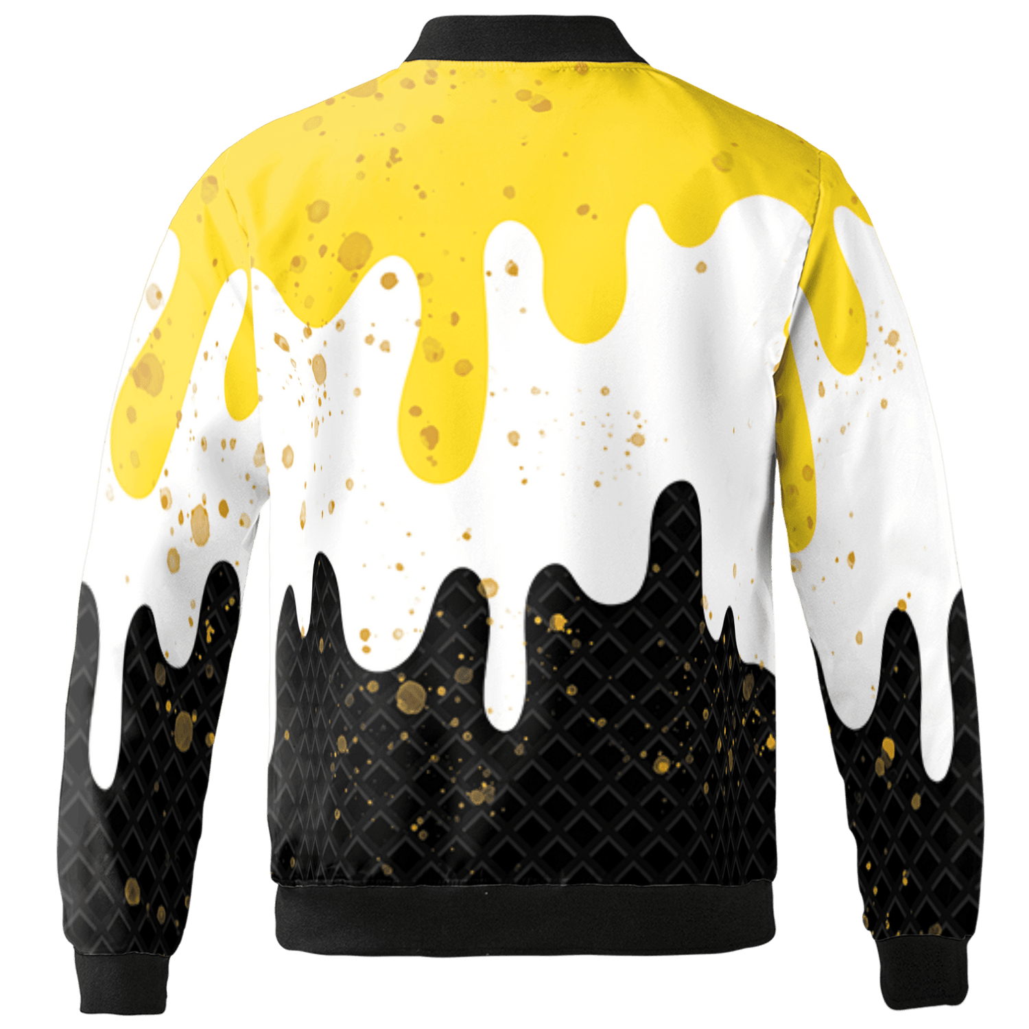 Yellow Ochre 6s Jacket Match KREAM 3D All-Over Print Waffle Cone - NastyJamz