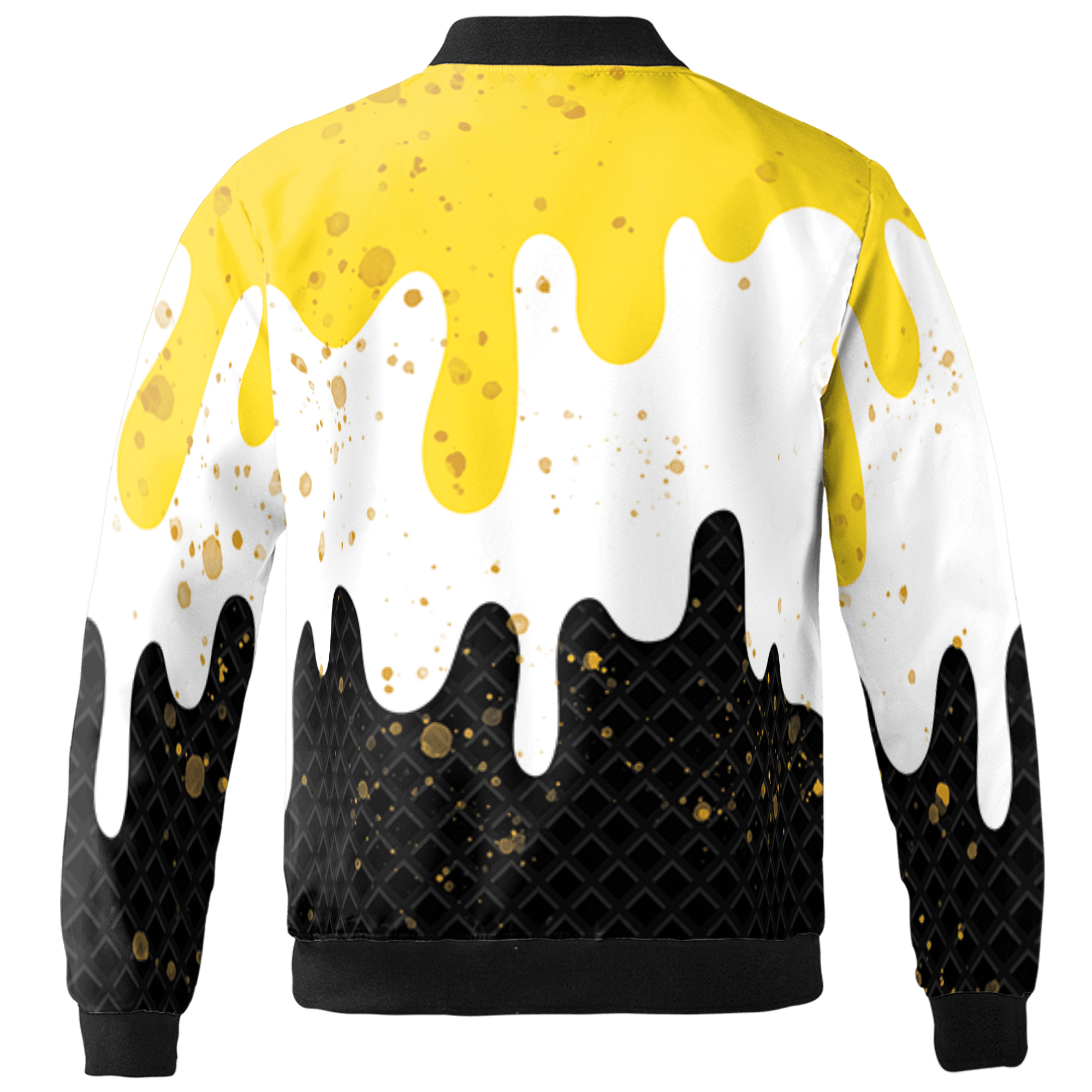 Yellow Ochre 6s Jacket Match KREAM 3D All-Over Print Waffle Cone - NastyJamz