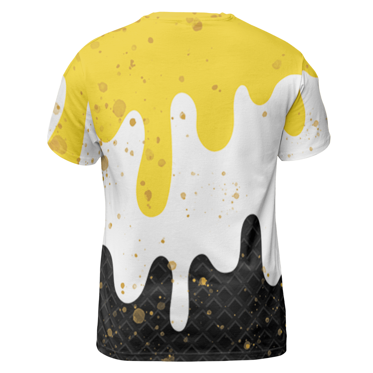 Yellow Ochre 6s T Shirt Match KREAM 3D All-Over Print Waffle Cone - NastyJamz