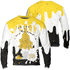 Yellow Ochre 6s Sweatshirt Match KREAM 3D All-Over Print Waffle Cone - NastyJamz