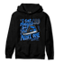 Royal Reimagined 1s Hoodie Match Kicks Aint My Problems - NastyJamz