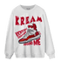 Cherry 11s Sweatshirt Match Kream Sneaker - NastyJamz