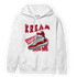Cherry 11s Hoodie Match Kream Sneaker - NastyJamz