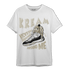 Gratitude 11s T Shirt Match Kream Sneaker - NastyJamz